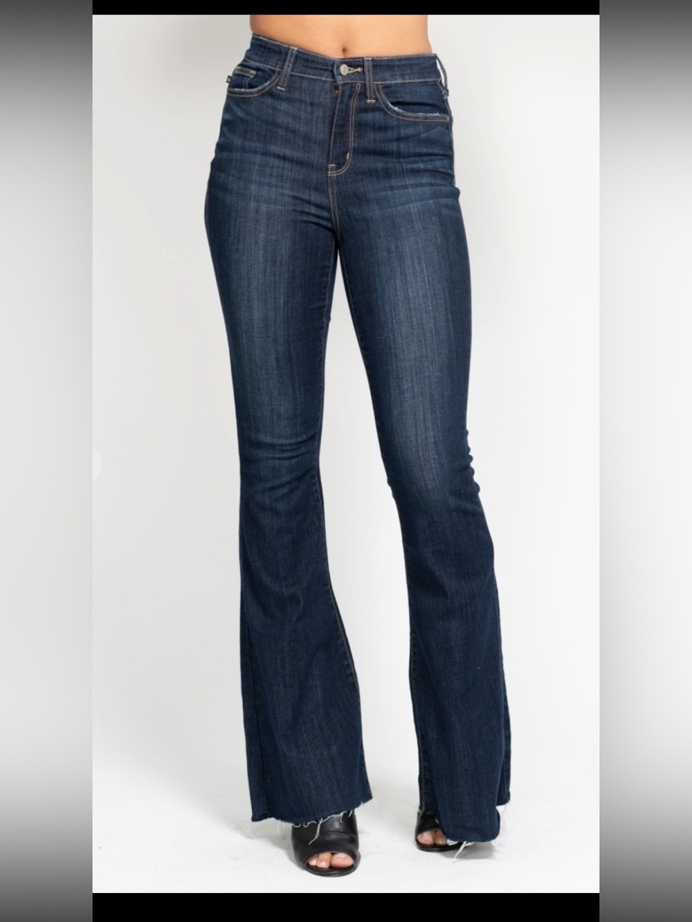 Judy Blue Dark Indigo Flare Jeans